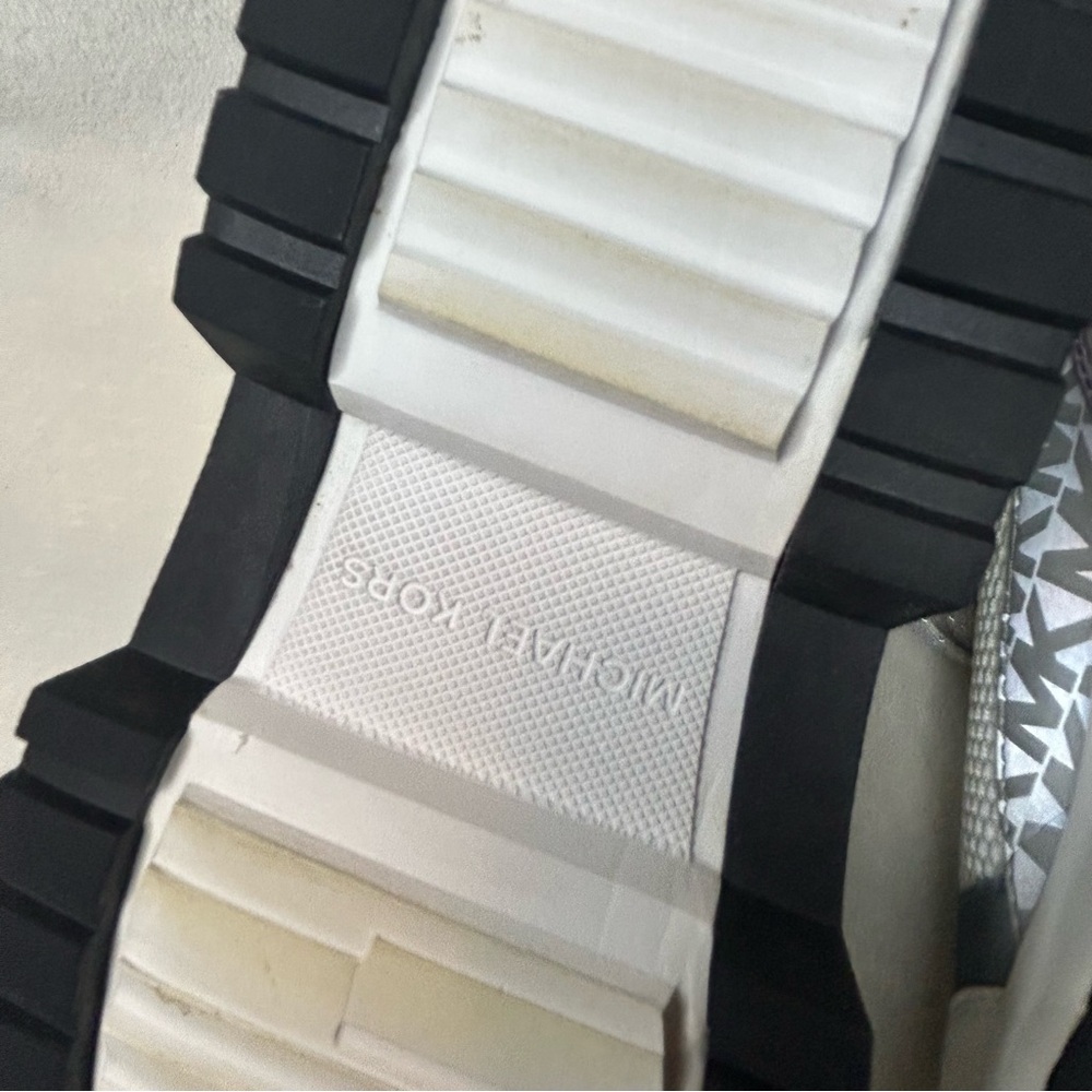 Michael Kors Ballard Women’s Training Shoes Sneakers in Optic White Size 8 - Picture 13 of 13